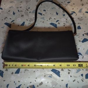Black Antonio Milani sleek vintage purse